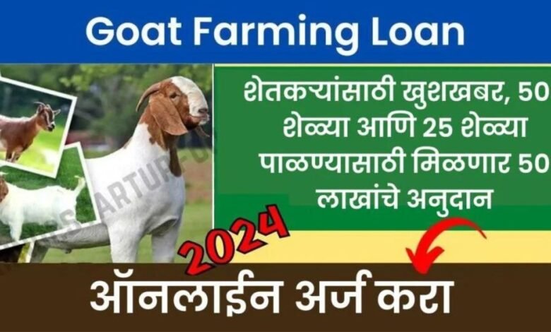 Goat Farming Loan Apply 2024