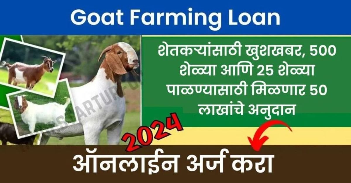 Goat Farming Loan Apply 2024