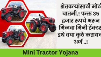 Mini Tractor Scheme 2024
